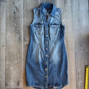 INC denim dress 0190